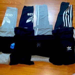 5 pairs of Adidas Leggings